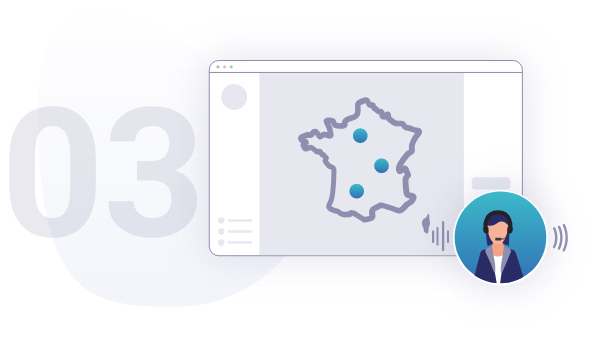 3eme etape, la disponibilité